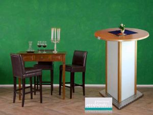 Infrarotheizung Heizm�bel Heizs�ule Bistrotisch