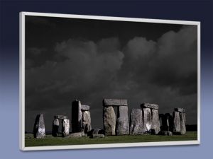 Bild Dekor 030 Stonehenge f�r Infrarotheizung als Bildheizung