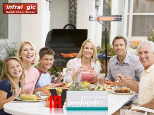 Infralogic Outdoor Infrarot Heizstrahler IP65 2000 Watt Aktionspreis