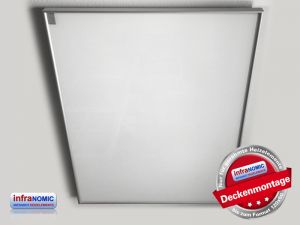 Deckenbefestigung Aluminiumschienen f�r gerahmte Infrarotheizungen