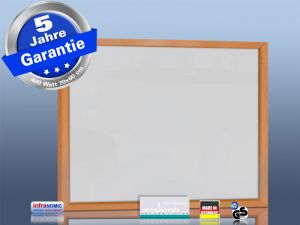 Infrarotheizung 70 x 60 cm schwarz, Rahmen massiv Buche + Optionen