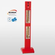 BURDA SMART TOWER BHST30 IP20 rot - mit integriertem Dimmer