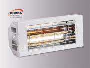 Burda Infrarot Heizstrahler SMART 1300 IP20 1,3 KW wei� BHS13