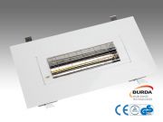 Burda Einbau Infrarot Heizstrahler Frame IP20 1,5 KW weiss BHSF15-2