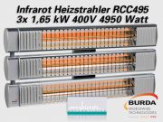 Burda Infrarot Multi Heizstrahler TERM2000 RCC495 IP67