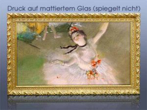 Sandstrahlmattierung ganzflächig (Entspiegelung)