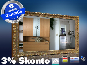 Infrarot Spiegelheizung 700 Watt 120x60 Stilrahmen StG