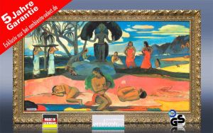 Infrarot Bildheizung Kunst 600 Watt 110x60 Stilrahmen StG Sonntag