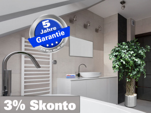 Infrarotheizung wei� Spiegelheizung Bad 210 Watt 60x40 M23