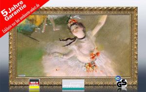 Infrarot Bildheizung Kunst 600 Watt 110x60 StG Primaballerina