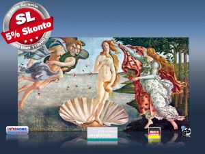 Infrarot Bildheizung 600 Watt Rahmenlos slim-line 110x60 Venus