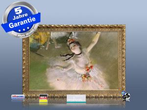 infrarot Bildheizung Kunst 500 Watt 90x60 StG Primaballerina (Degas)