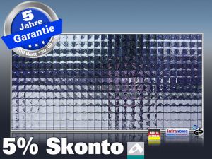 Infrarot Bildheizung 700 Watt 120x60 M10-SL Drahtglas