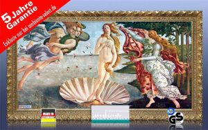 Infrarot Bildheizung Kunst 700 Watt 120x60 StG Geburt der Venus