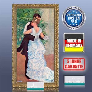 Infrarot Bildheizung Kunst 700 Watt 120x60 StG Der Tanz in der Stadt