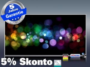 Infrarot Bildheizung 700 Watt 120x60 M10-SL Abstrakt bunt