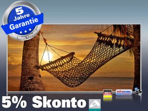 Infrarot Bildheizung 700 Watt 120x60 M10-SL Entspannung