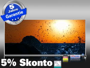 Infrarot Bildheizung 900 Watt 140x60 M10-SL Brandung