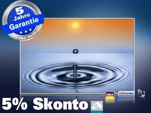 infrarot Bildheizung 500 Watt 90x60 M10-SL Wassertropfen II