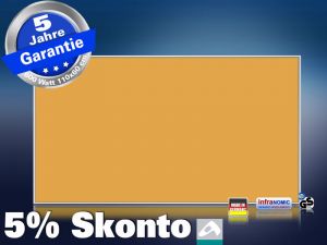 Infrarotheizung farbig 600 Watt 110x60 M10-SL RAL Leuchthellorange
