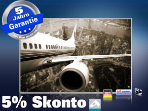 infrarot Bildheizung 500 Watt 90x60 M10-SL take off