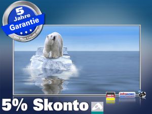 Infrarot Bildheizung 600 Watt 110x60 M10-SL Eisb�r