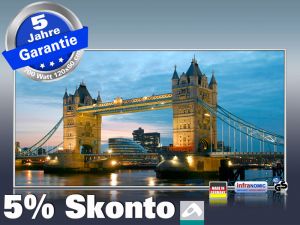 Infrarot Bildheizung 700 Watt 120x60 M10-SL Tower-Bridge