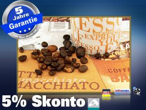 infrarotheizung mit Bild Bildheizung 500 Watt 90x60 M10M coffee
