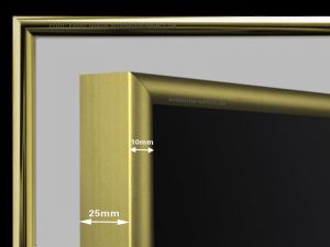 Aufpreis Messingrahmen M10M alle Gr��en