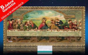 Infrarot Bildheizung Kunst 900 Watt 140x60 StG Abendmahl PK