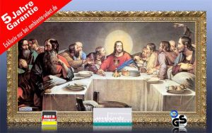 Infrarot Bildheizung Kunst 700 Watt 120x60 StG Abendmahl