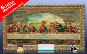 Infrarot Bildheizung Kunst 700 Watt 120x60 StG Abendmahl PK