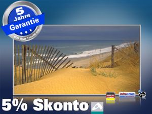 Infrarot Bildheizung 600 Watt 110x60 M10-SL Düne