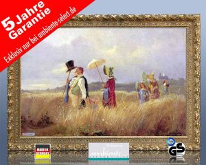 infrarot Bildheizung Kunst 500 Watt 90x60 StG Sonntagsspaziergang