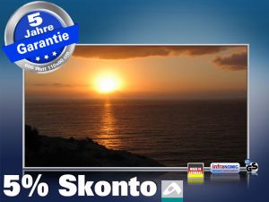 Infrarot Bildheizung 600 Watt 110x60 M10-SL Sonnenaufgang