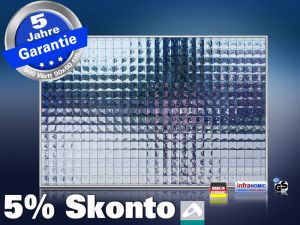 infrarot Bildheizung 500 Watt 90x60 M10-SL Drahtglas
