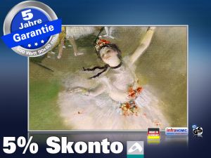 Infrarot Bildheizung Kunst 500 Watt 90x60 M10-SL Primaballerina