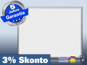 Infrarotheizung wei� Spiegelheizung Bad 400 Watt 70x60 M23