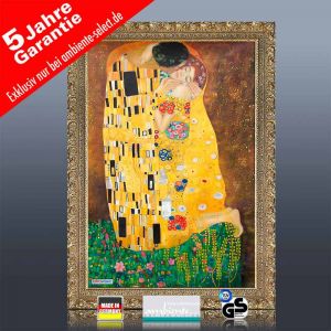 infrarot Bildheizung Kunst 500 Watt 90x60 StG Der Kuss (Klimt)