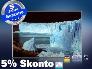 infrarot Bildheizung 500 Watt 90x60 M10-SL Eisberge