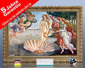 infrarot Bildheizung Kunst 500 Watt 90x60 StG Geburt der Venus