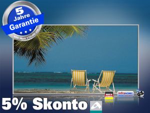 Infrarotheizung mit Bild Bildheizung 600 Watt 110x60 M10-SL Relax