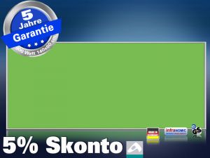 Infrarotheizung farbig 900 Watt 140x60 M10-SL RAL Minzgrün