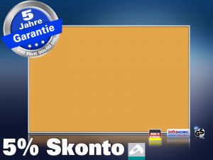 Infrarotheizung farbig 500 Watt 90x60 M10-SL RAL Leuchthellorange