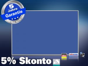 Infrarotheizung farbig 500 Watt 90x60 M10-SL RAL Verkehrsblau