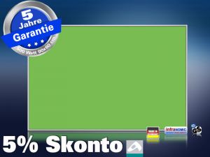 Infrarotheizung farbig 500 Watt 90x60 M10-SL RAL Minzgr�n