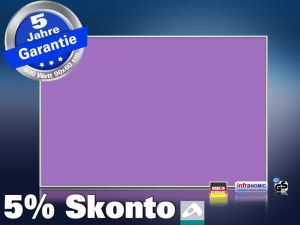 Infrarotheizung farbig 500 Watt 90x60 M10-SL RAL Verkehrspurpur