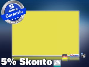 Infrarotheizung farbig 500 Watt 90x60 M10-SL RAL Verkehrsgelb