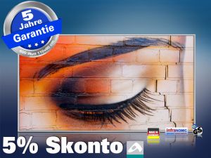 Infrarot Bildheizung 600 Watt 110x60 M10-SL Auge