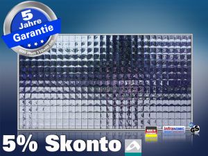 Infrarot Bildheizung 600 Watt 110x60 M10-SL Drahtglas
